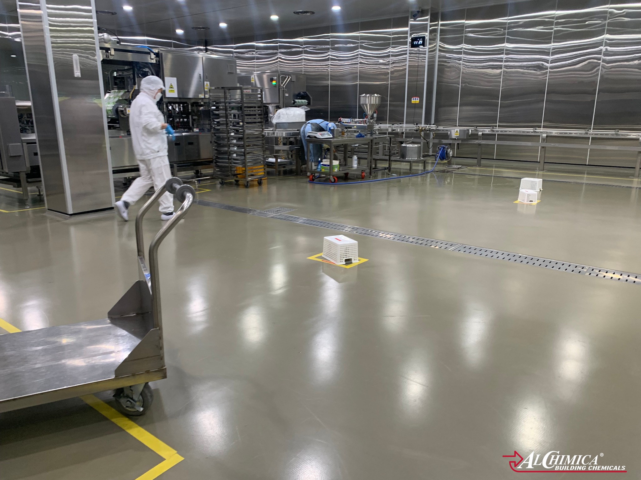 HYPERCRETE-HDF — aplicação em obra