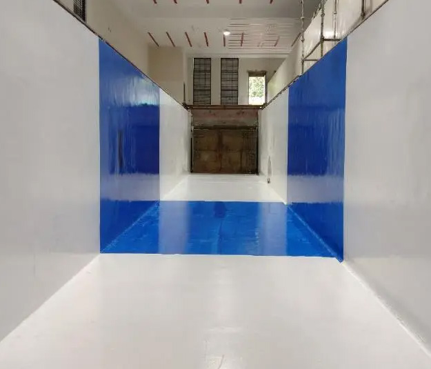 HYPERDESMO-2K-W — aplicação em obra