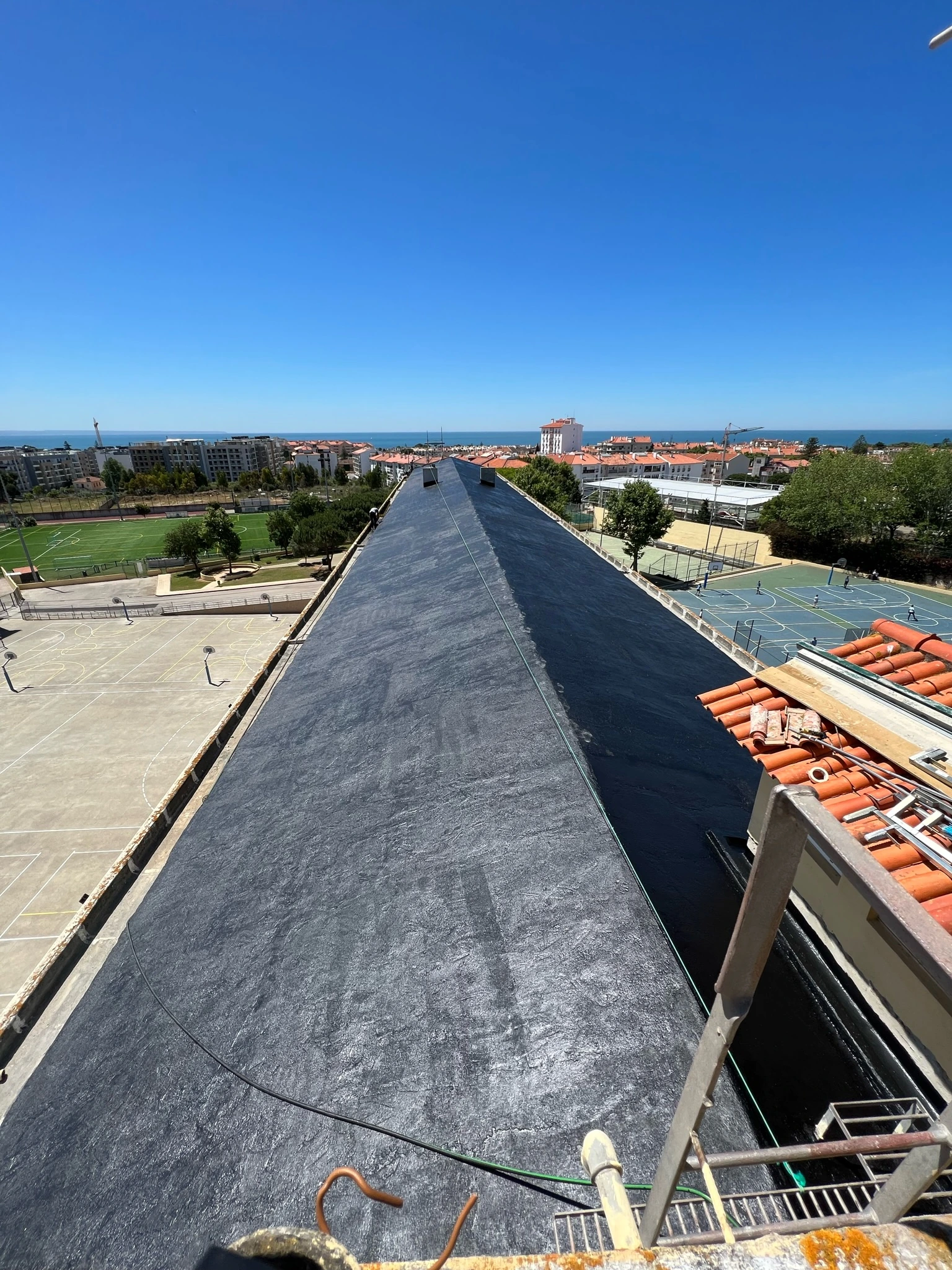 HYPERDESMO-AQUA-PB — aplicação em obra